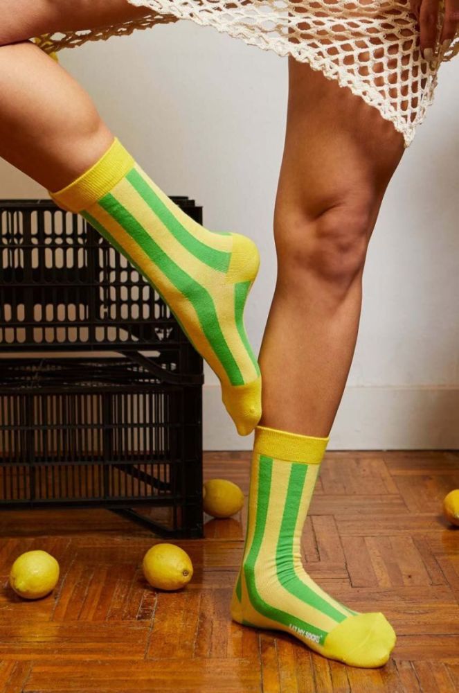 Шкарпетки Eat My Socks Fresh Lemons 2-pack колір барвистий фото 7