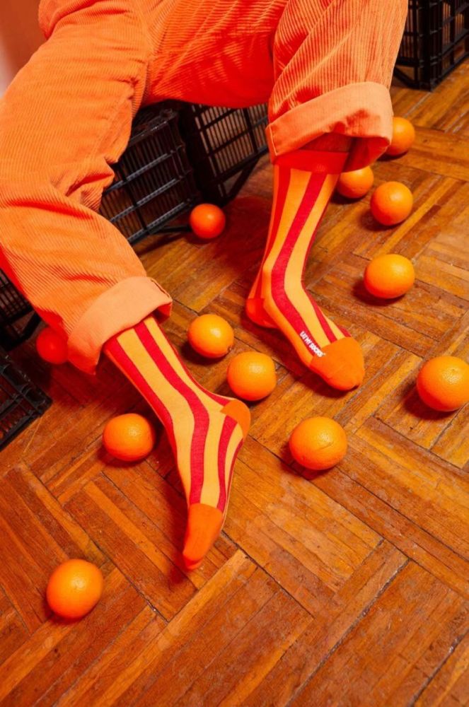 Шкарпетки Eat My Socks Juicy Oranges 2-pack колір помаранчевий фото 6