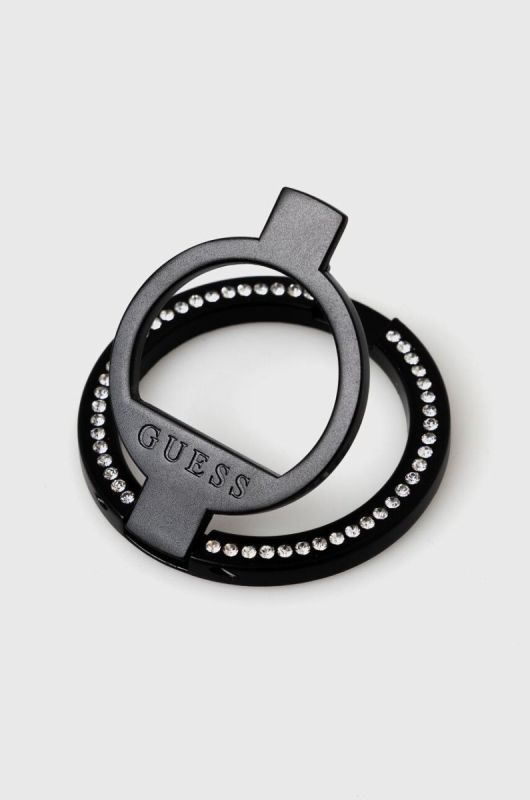 Тримач для телефону з кільцем для пальця Guess MagSafe Ring колір чорний фото 2