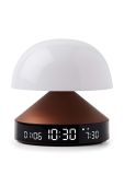 Будильник led Lexon Mina колір коричневий (3590217) Будильник led Lexon Mina колір коричневий (3590217)