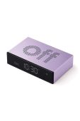 Будильник Lexon Flip Premium колір фіолетовий (3590021) Будильник Lexon Flip Premium колір фіолетовий (3590021)