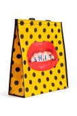 Сумка для покупок Seletti Big Shit колір барвистий Сумка для покупок Seletti Big Shit колір барвистий