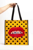 Сумка для покупок Seletti Big Shit колір барвистий Сумка для покупок Seletti Big Shit колір барвистий