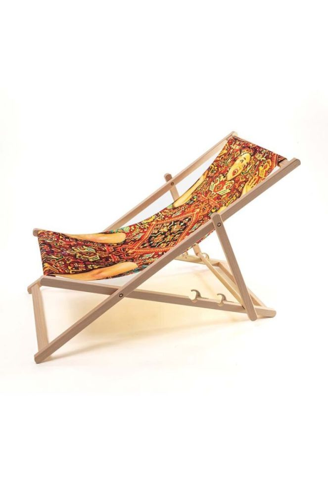 Шезлонг Seletti Chair Lady On Carpet колір барвистий фото 3