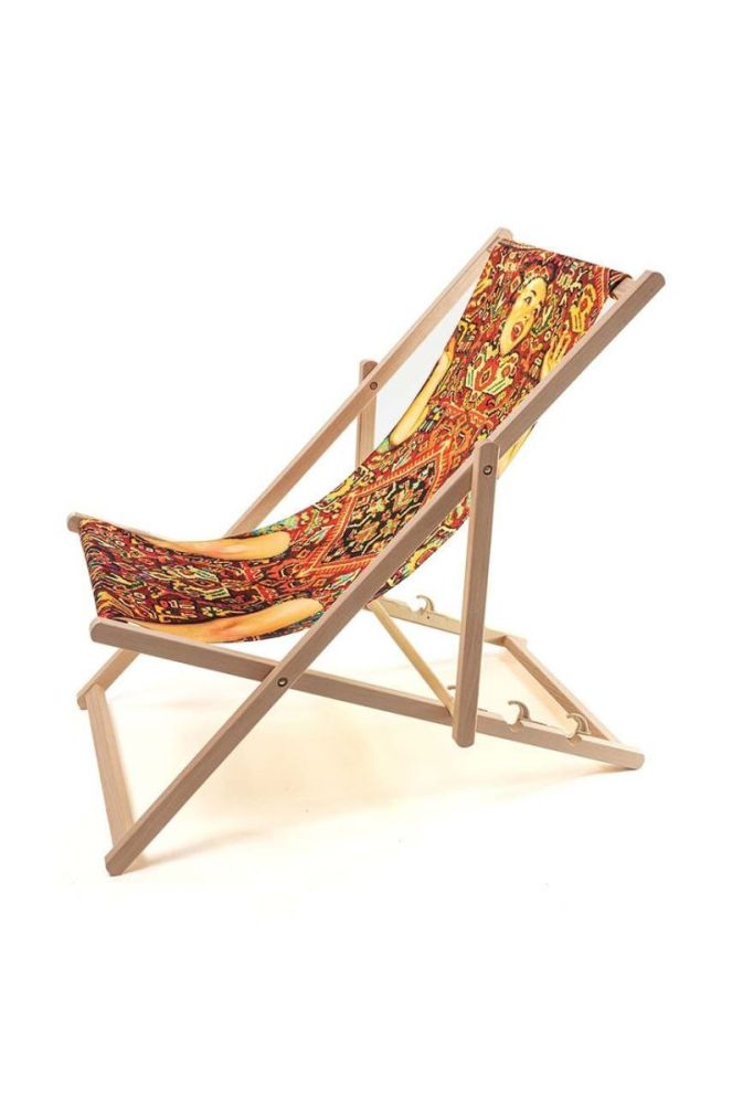 Шезлонг Seletti Chair Lady On Carpet колір барвистий фото 4