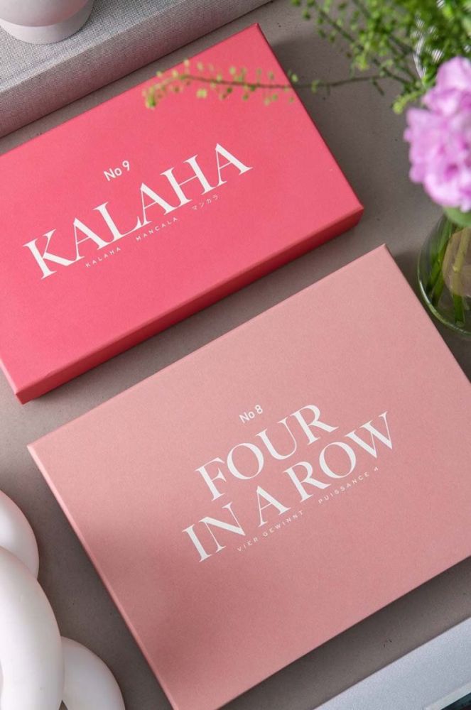 Настільна гра Printworks Kalaha колір рожевий фото 5