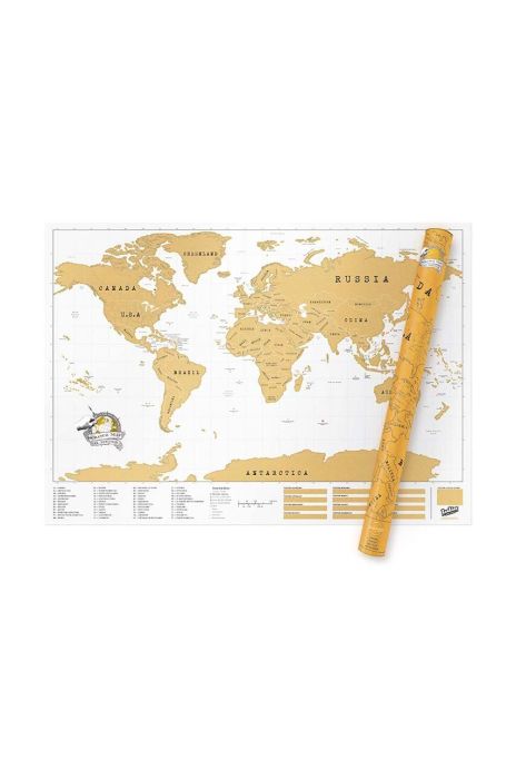 Скретч-карта Luckies of London Scratch Map® - Original колір барвистий Скретч-карта Luckies of London Scratch Map® - Original колір барвистий