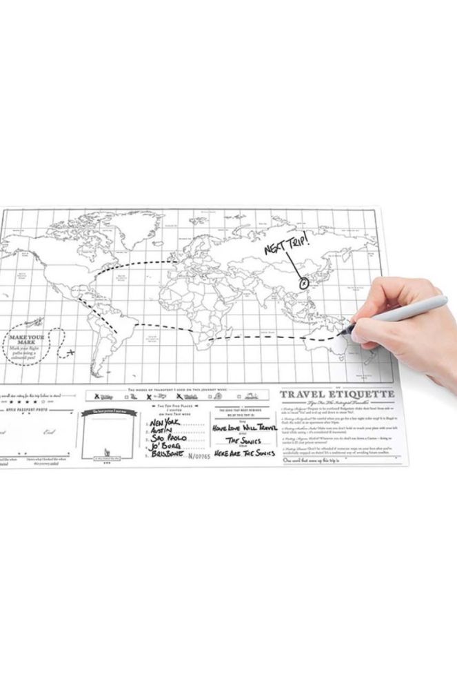 Скретч-карта Luckies of London Scratch Map® Travel Edition колір барвистий фото 4