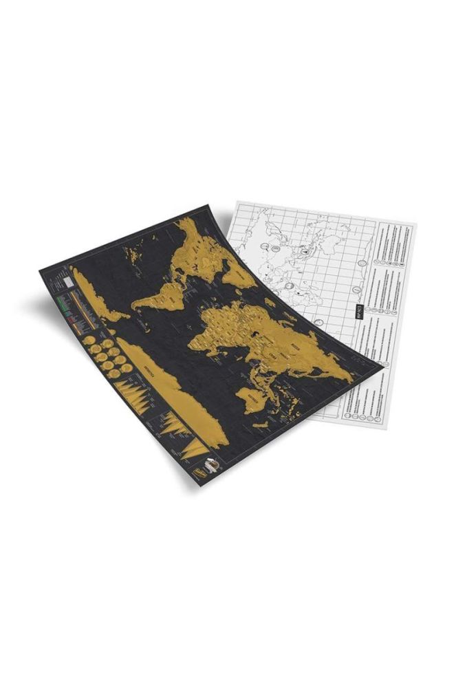 Скретч-карта Luckies of London Scratch Map® Travel Deluxe колір барвистий фото 2