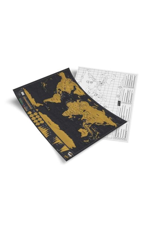 Скретч-карта Luckies of London Scratch Map® Travel Deluxe колір барвистий фото 2