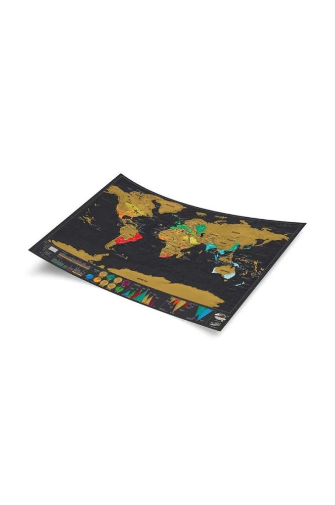 Скретч-карта Luckies of London Scratch Map® Travel Deluxe колір барвистий фото 3
