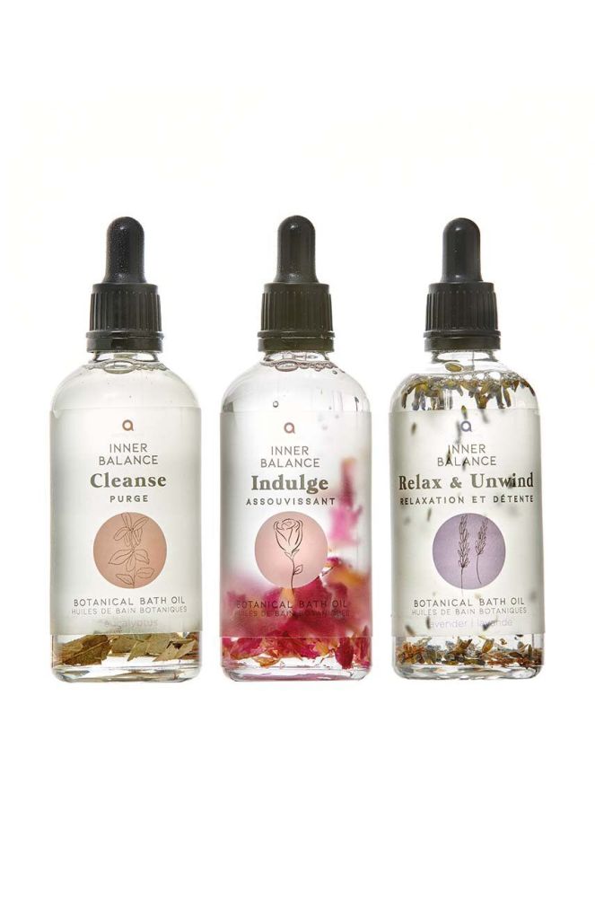 Набір олій для ванни Aroma Home Inner Balance Unwind Bath Oil Trio 3-pack колір барвистий