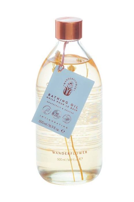 Масло для ванны Wanderflower Invigorating Grapefruit & Orange 500 ml цвет красочный