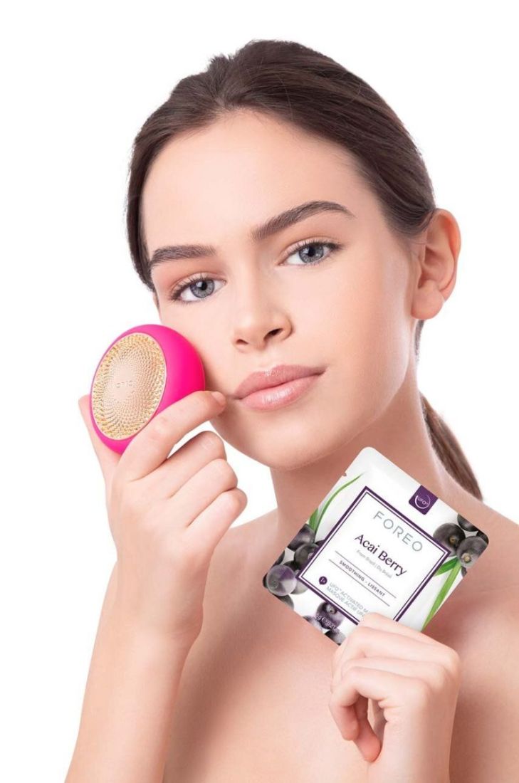 Активована розгладжуюча маска ufo FOREO Acai Berry колір барвистий