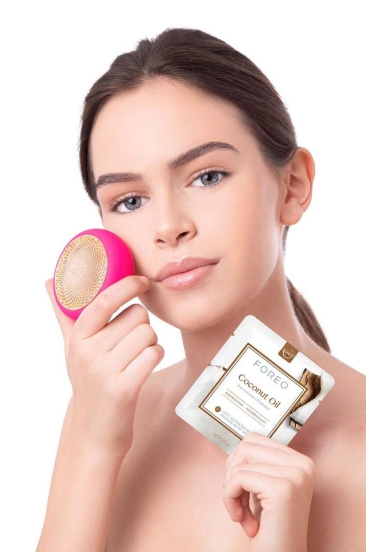 Активована маска для глибокого живлення ufo FOREO Coconut Oil 6-pack колір барвистий