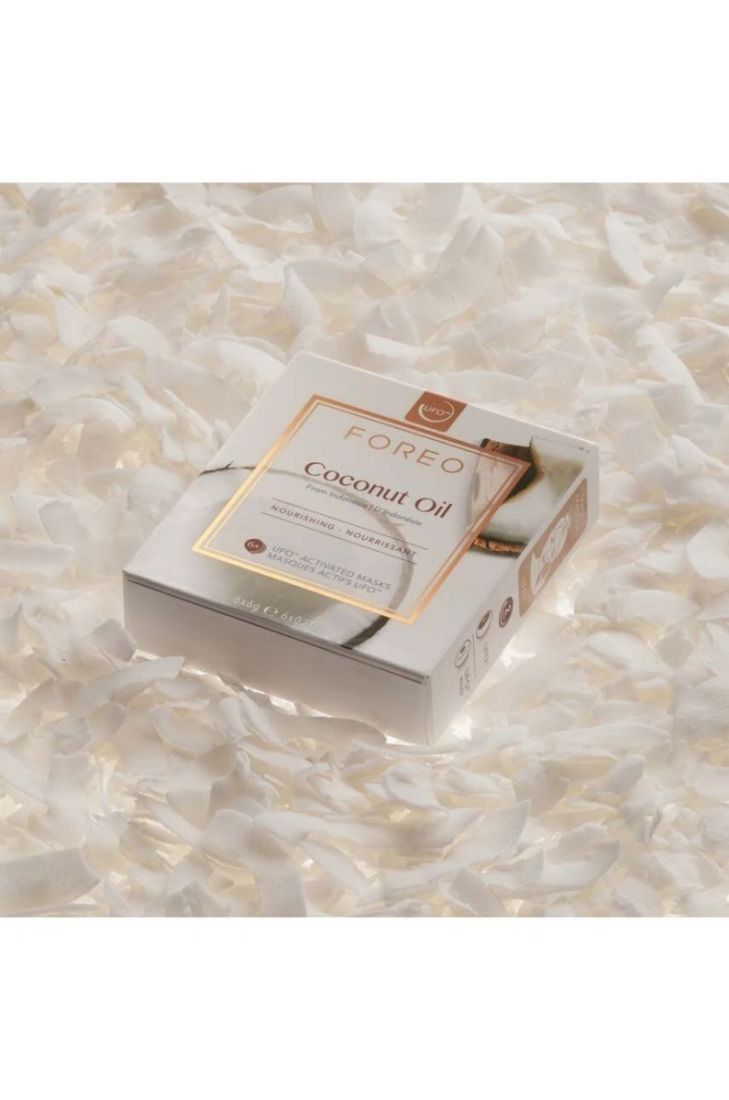 Активована маска для глибокого живлення ufo FOREO Coconut Oil 6-pack колір барвистий
