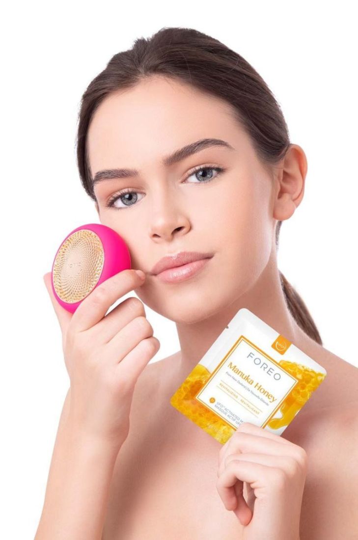 Активована освітлювальна маска ufo FOREO Manuka Honey 6-pack колір барвистий
