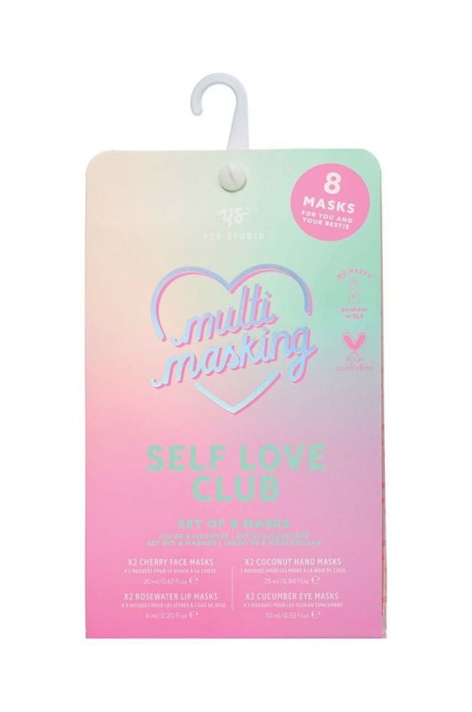 Набір масок Yes Studio Multi-Masking Pack 8-pack колір барвистий