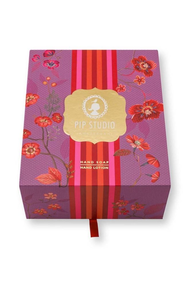 Набір мила та лосьйону для рук Pip Studio Giftset Tea Leaves 2-pack колір рожевий фото 3