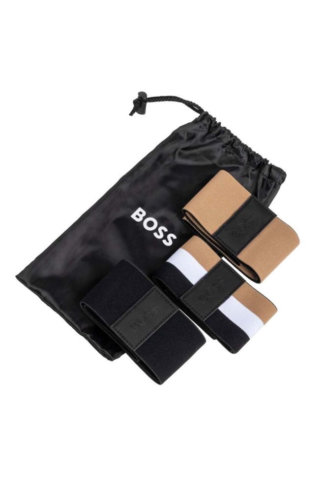 Стрічки опору для вправ Hugo Boss Iconic 3-pack колір барвистий