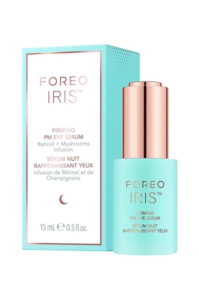 Зміцнююча нічна сироватка з ретинолом під очі FOREO IRIS™ Firming PM Eye Serum,15 ml колір барвистий