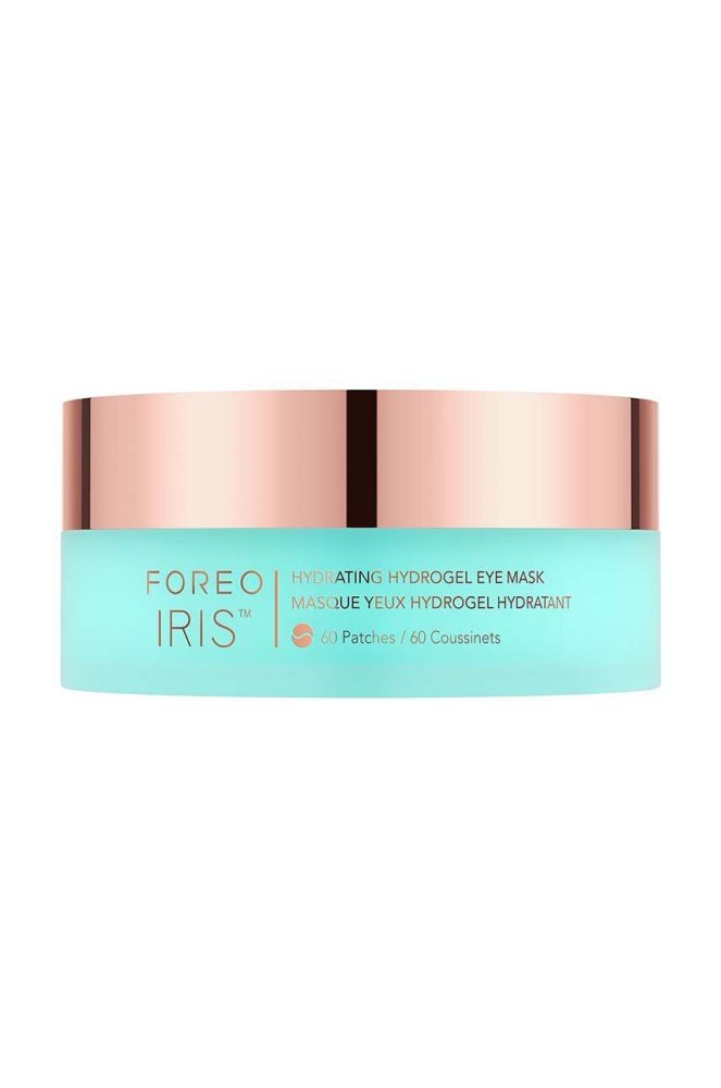 Гідрогелеві зволожуючі патчі під очі FOREO IRIS Hydrating Hydrogel Eye Mask колір бірюзовий