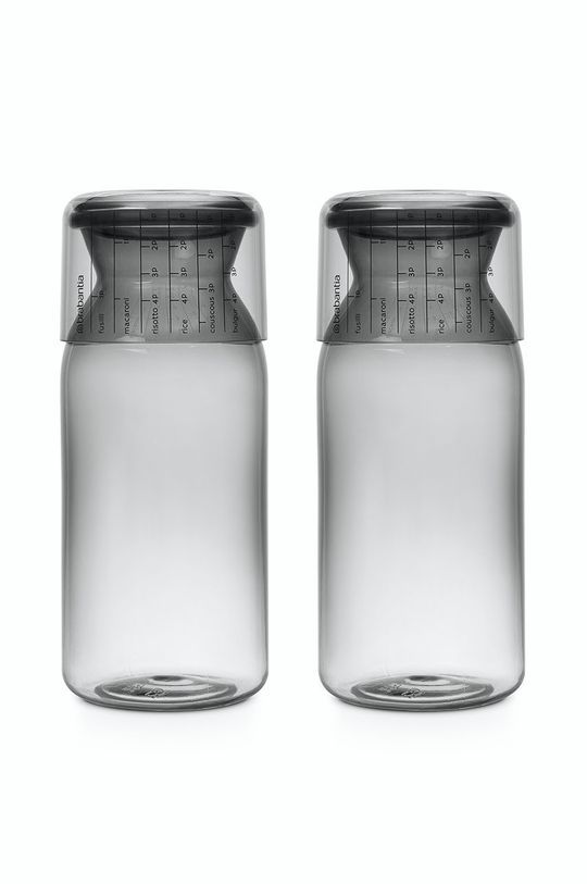 Brabantia Набір контейнерів для зберігання (2-pack) колір сірий