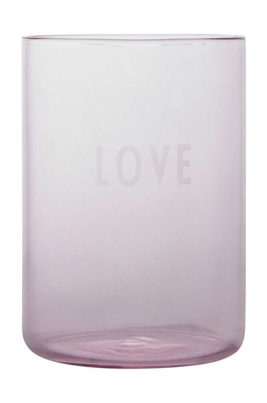 Design Letters Склянка 250 ml колір рожевий (2212426)