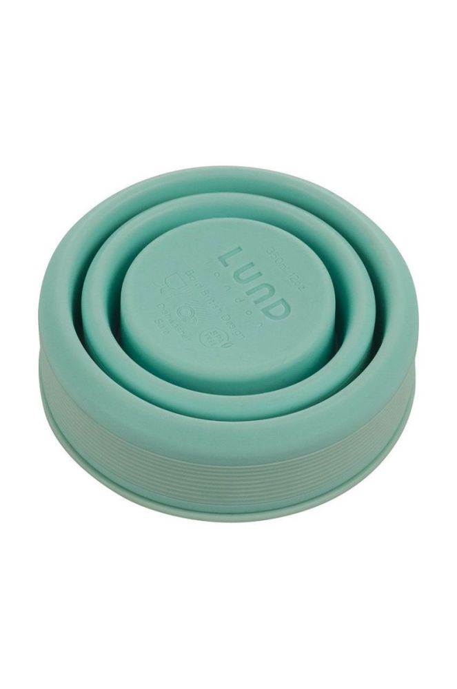 Складний стаканчик Lund London Collapsible Cup колір бірюзовий (2843801) фото 4