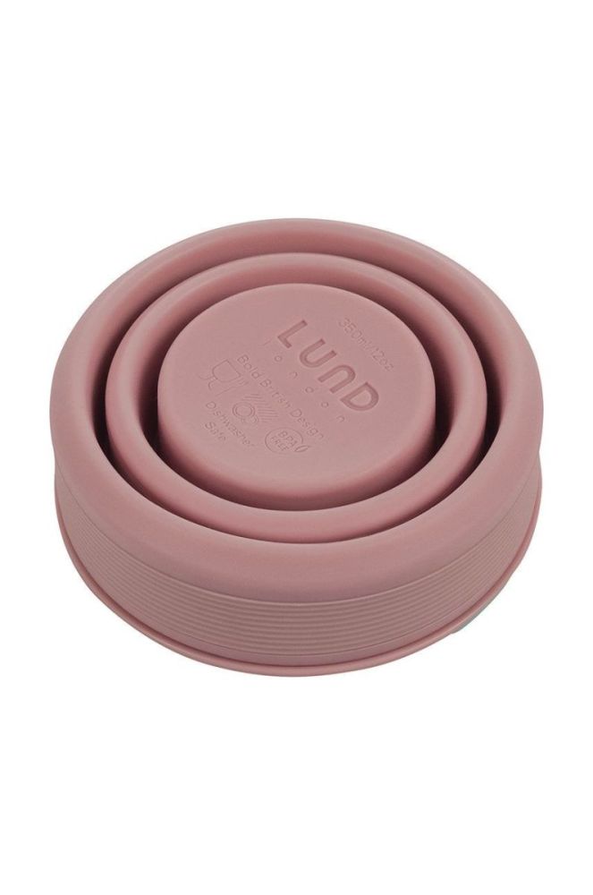 Складний стаканчик Lund London Collapsible Cup колір рожевий (2843791) фото 4