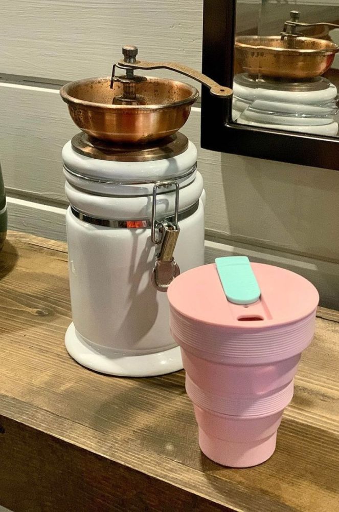 Складний стаканчик Lund London Collapsible Cup колір рожевий (2843791) фото 6