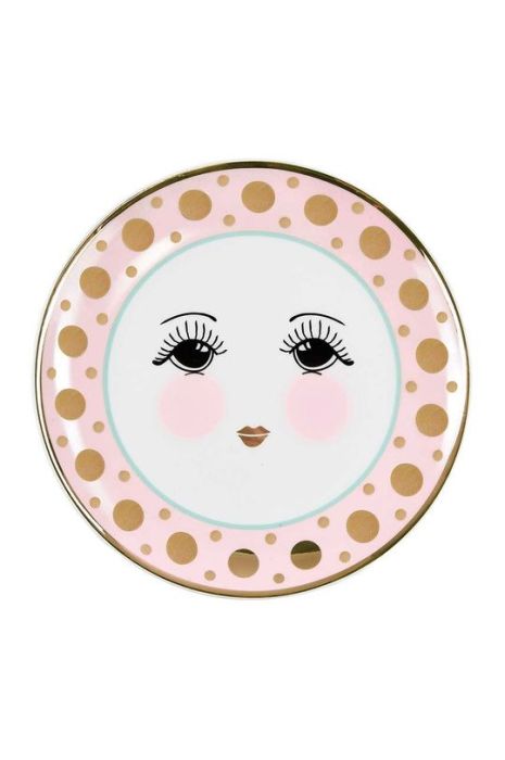 Miss Etoile Тарілка колір білий (2499341)