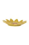 Bloomingville Тарілка Savanna колір жовтий Bloomingville Тарілка Savanna колір жовтий