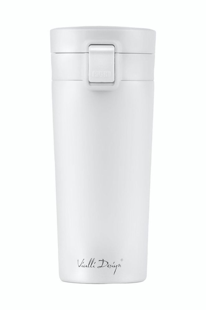 Vialli Design Термокружка Fuori 400 ml колір білий (2514158)