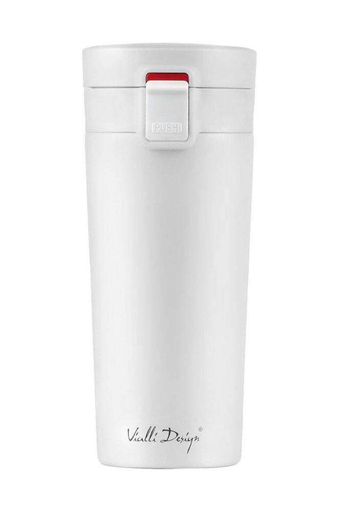 Vialli Design Термокружка Fuori 400 ml колір білий (2514158) фото 2