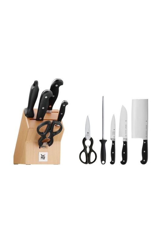 WMF Набір ножів з точилкою і ножицями Spitzenklasse Plus (6-pack) колір сірий фото 2