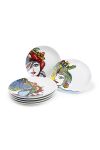 Fine Dining & Living Набір тарілок Josien Broeren (6-pack) колір барвистий Fine Dining & Living Набір тарілок Josien Broeren (6-pack) колір барвистий