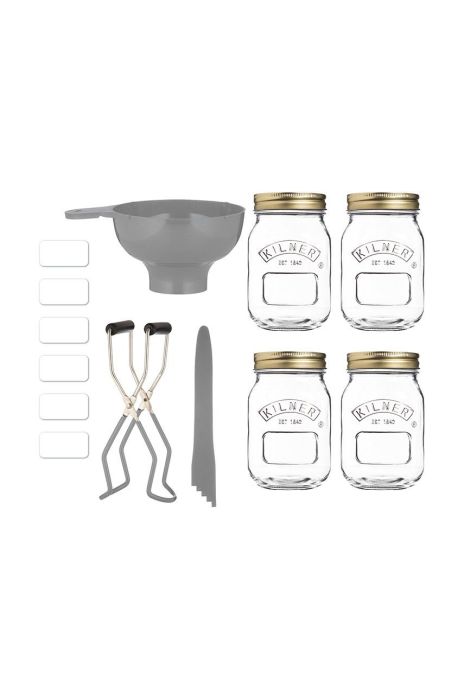 Kilner набір для консервації (8-pack) колір барвистий