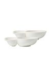 Villeroy & Boch подвійна миска Soup Passion колір білий Villeroy & Boch подвійна миска Soup Passion колір білий