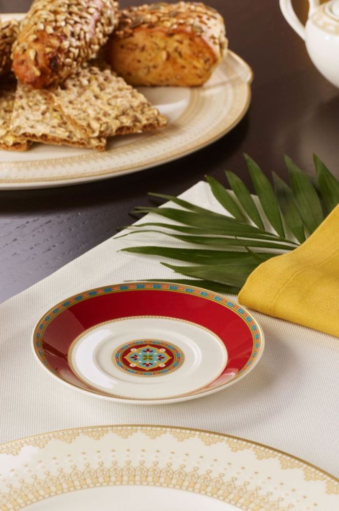 Villeroy & Boch блюдце для філіжанки Samarkand Rubin колір барвистий фото 2