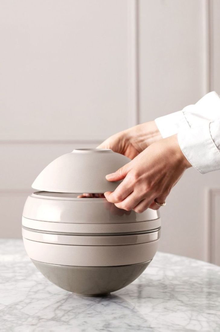 Villeroy & Boch Обідній набір Iconic La Boule (7-pack) колір бежевий (2670936)