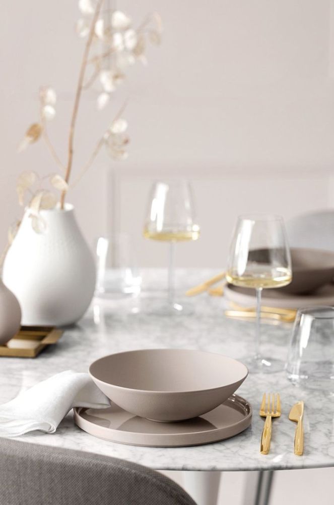 Villeroy & Boch Обідній набір Iconic La Boule (7-pack) колір бежевий (2670936) фото 5