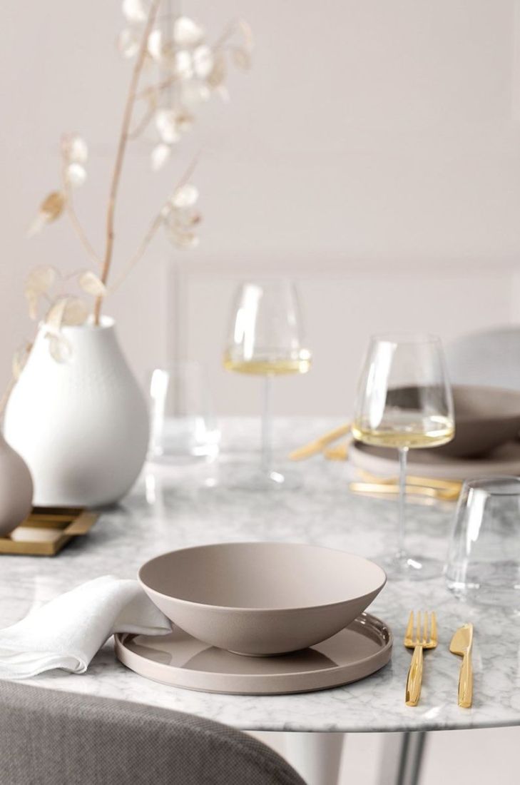 Villeroy & Boch Обідній набір Iconic La Boule (7-pack) колір бежевий (2670936)