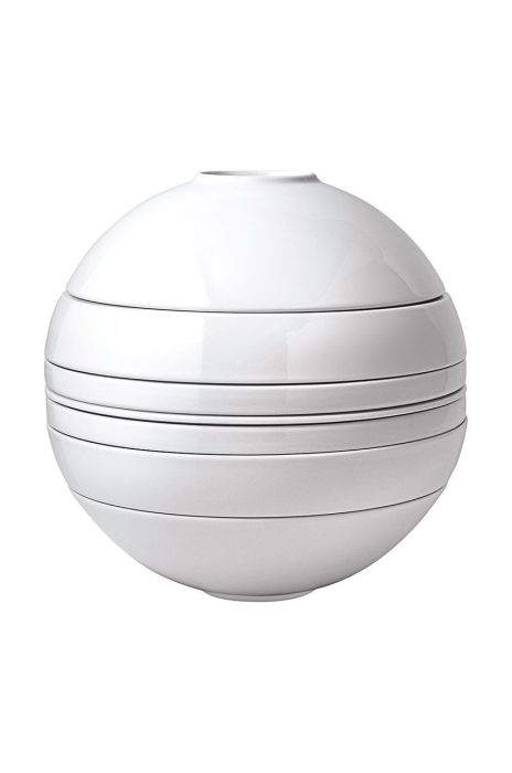 Villeroy & Boch Обідній набір Iconic La Boule (7-pack) колір білий (2671081)