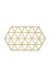 Zone Denmark Підкладка Trivet Triangles колір бежевий