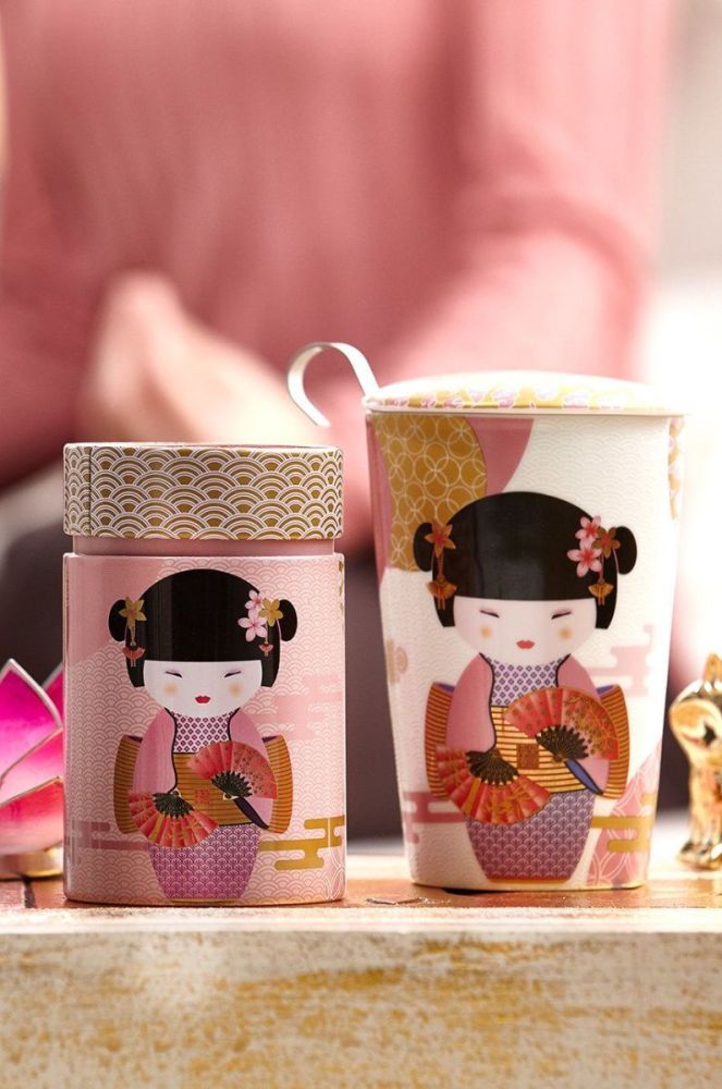 Eigenart Чашка з заварником TeaEve Little Geisha колір барвистий фото 6
