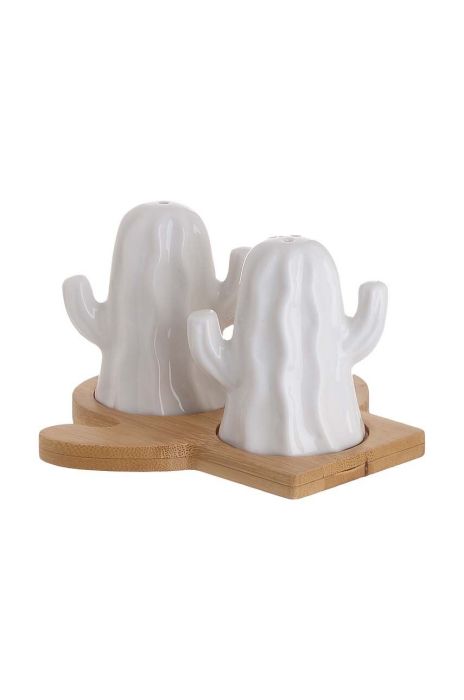 Сільничка і перечниця з підставкою  3-pack колір барвистий