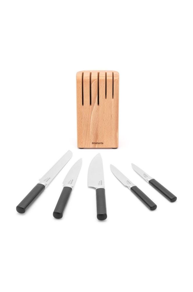 Набір ножів з органайзером Brabantia 6-pack колір бежевий (2760983) фото 3