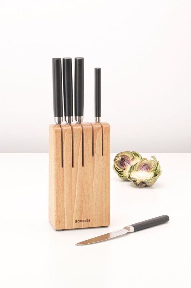 Набір ножів з органайзером Brabantia 6-pack колір бежевий (2760983) фото 5
