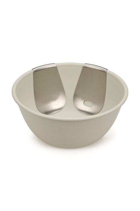 Миска з ложками для салату Joseph Joseph Uno 3-pack Uno колір сірий